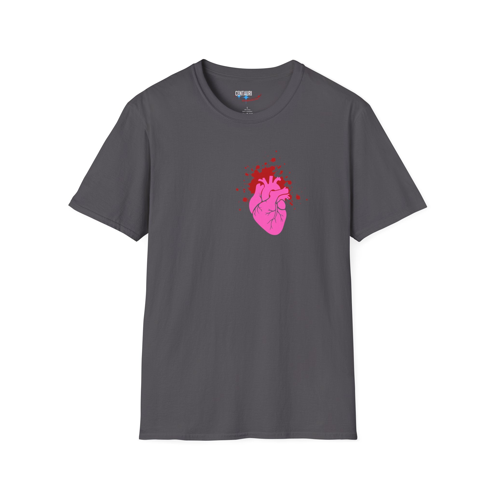 Bloody Heart Shirt | Medical Heart Illustration T-Shirt
