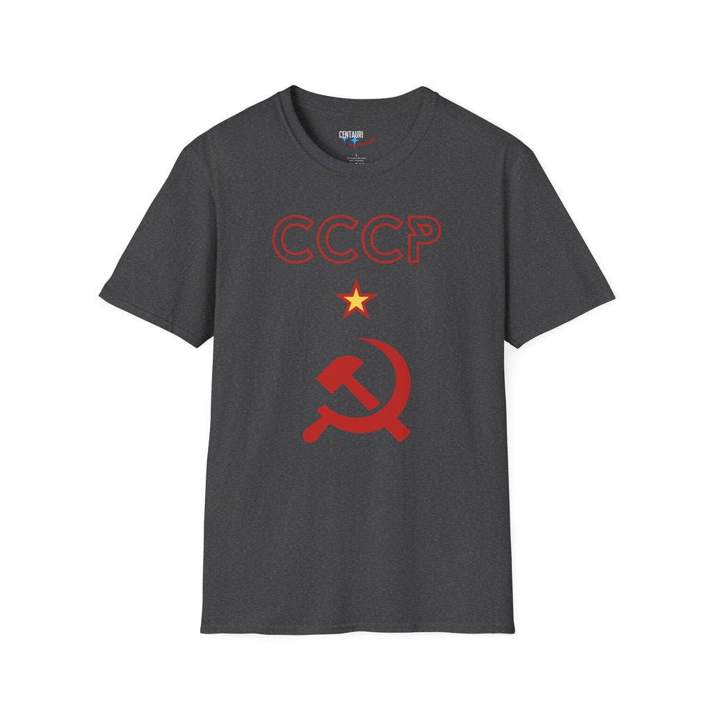 CCCP Hammer & Sickle T-Shirt | Soviet Star Logo Tee