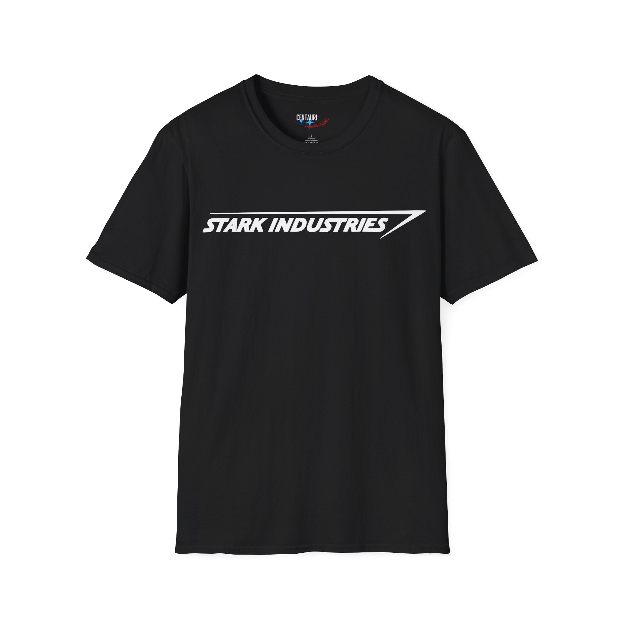 Stark Industries Logo T-Shirt | Black Graphic Tee